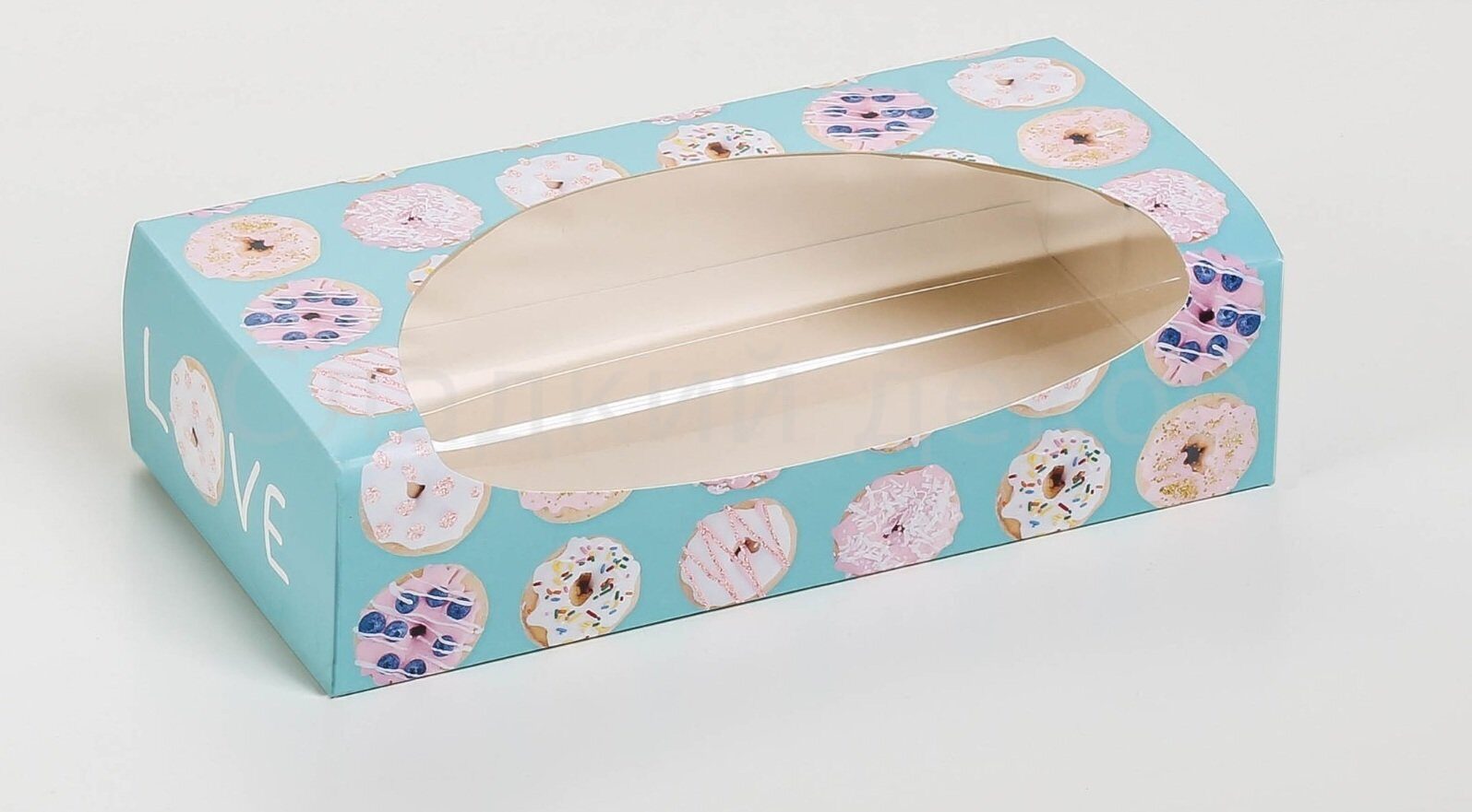 Коробка складная «Пончики», 20 x 10 x 5 см