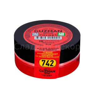 742 Красный томатный жирорастворимый краситель, 5 гр Guzman