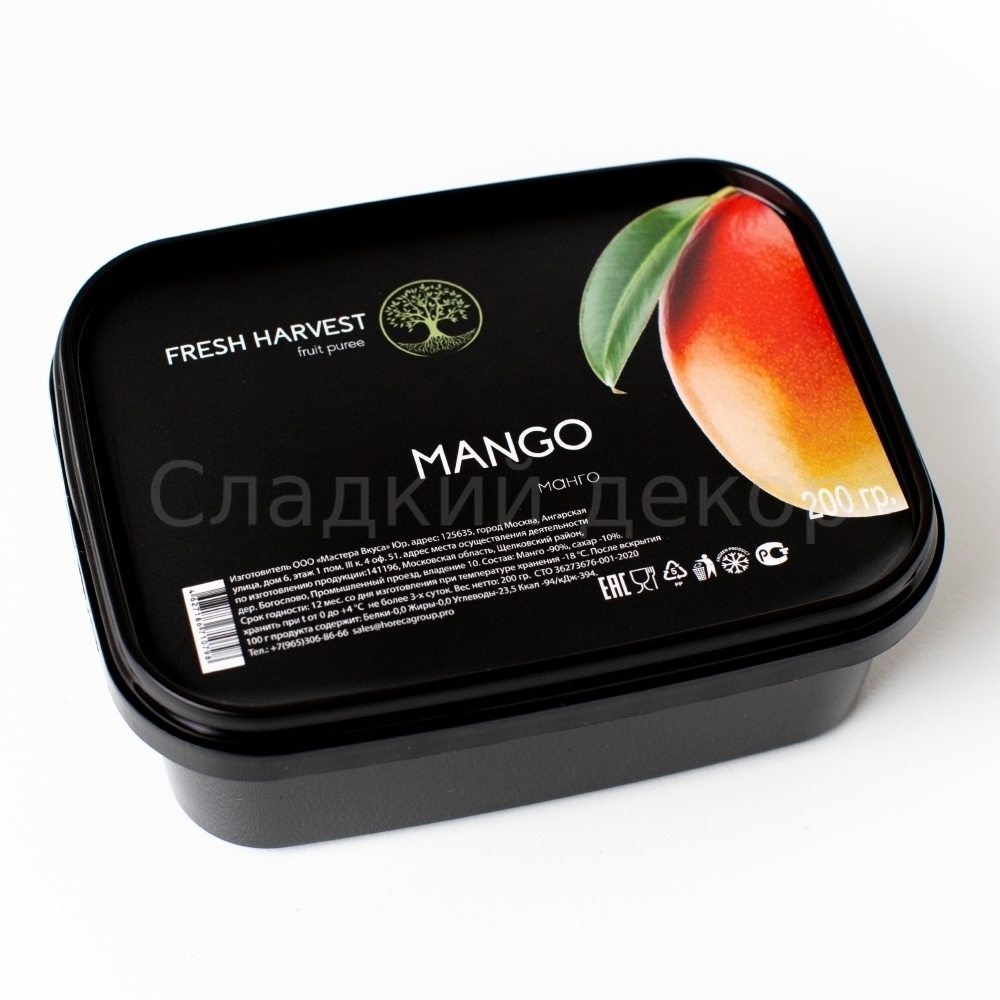 Пюре манго "Fresh Harvest", 200 гр